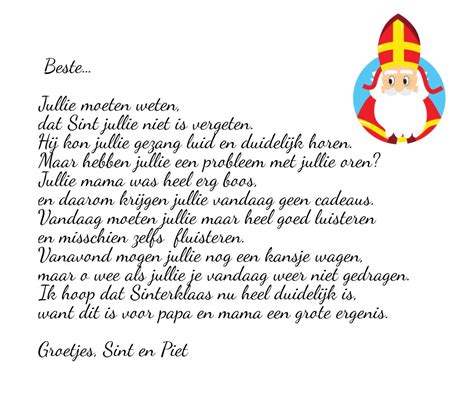 sinterklaas gedicht generator.